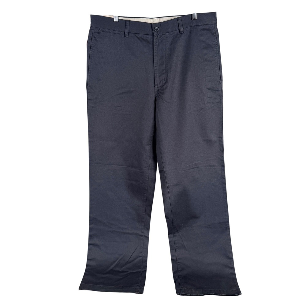 Vintage 90s Gap Khaki Pants Loose Classic Fit‎ Mens 36x34 Blue Stress Free NWT
